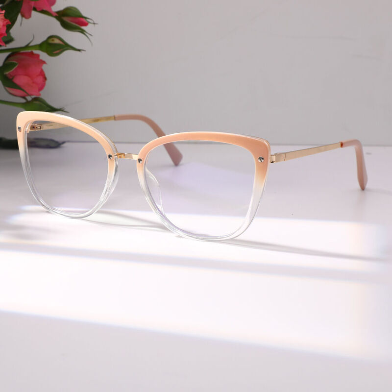 Church Cat Eye Brown Glasses