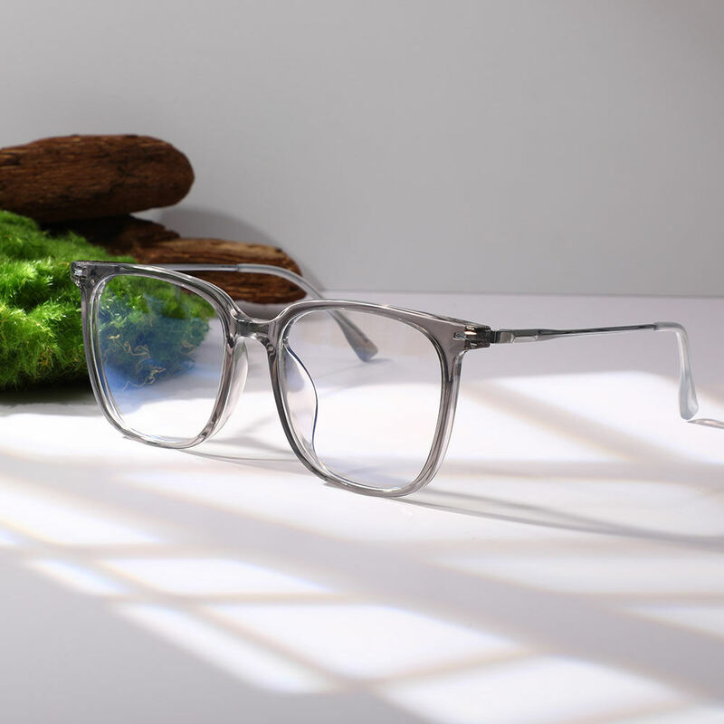 Regna Square Grey Glasses