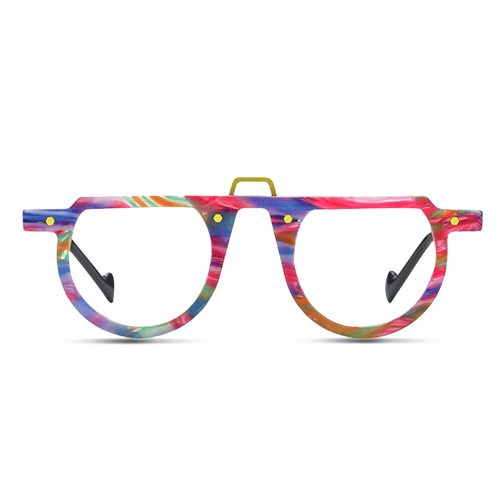 Maria Round Pink Glasses