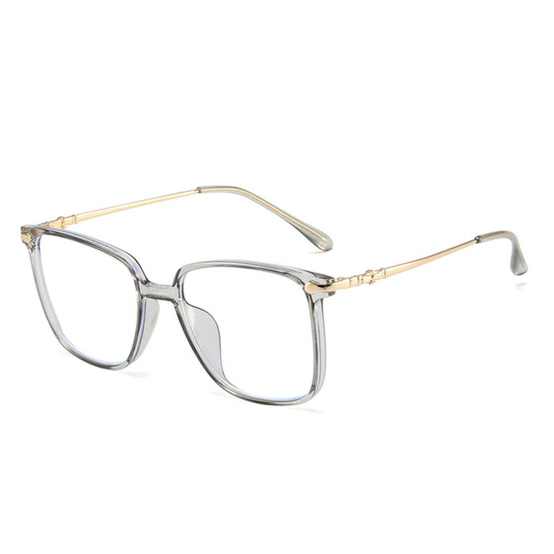 Ivaney Square Gray Glasses