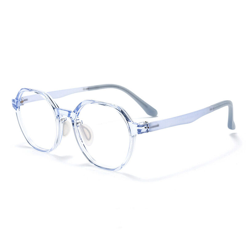 Valenti Geometric Blue Glasses