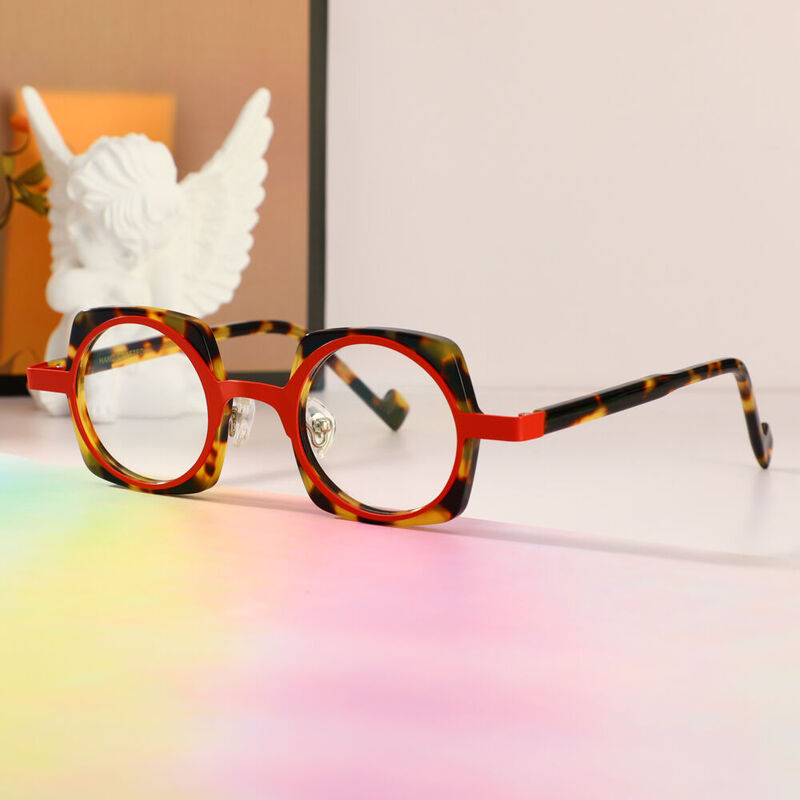 Nina Square Tortoise Glasses