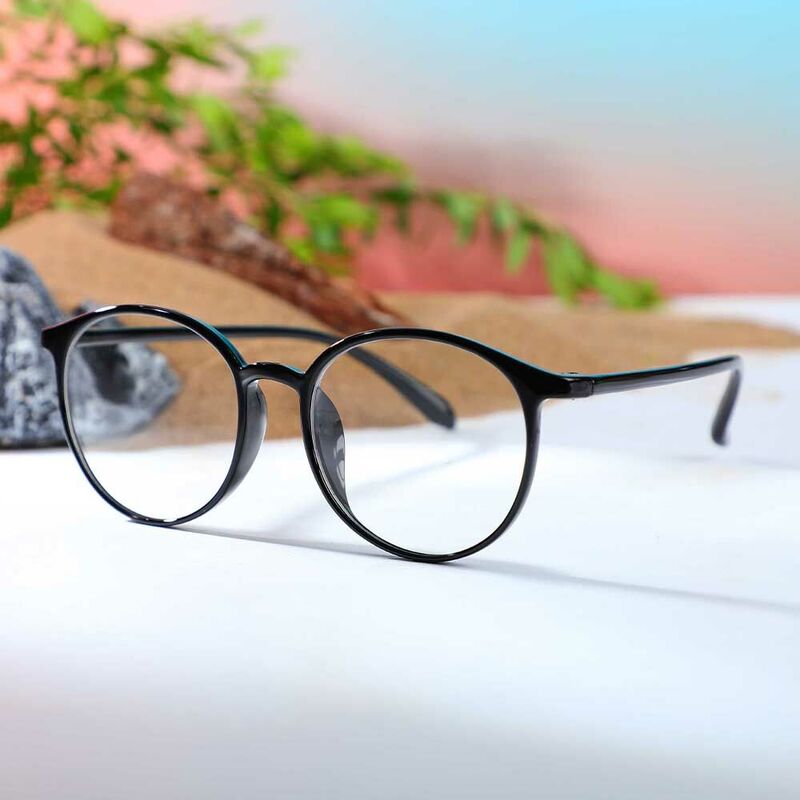 Gerald Square Black Glasses