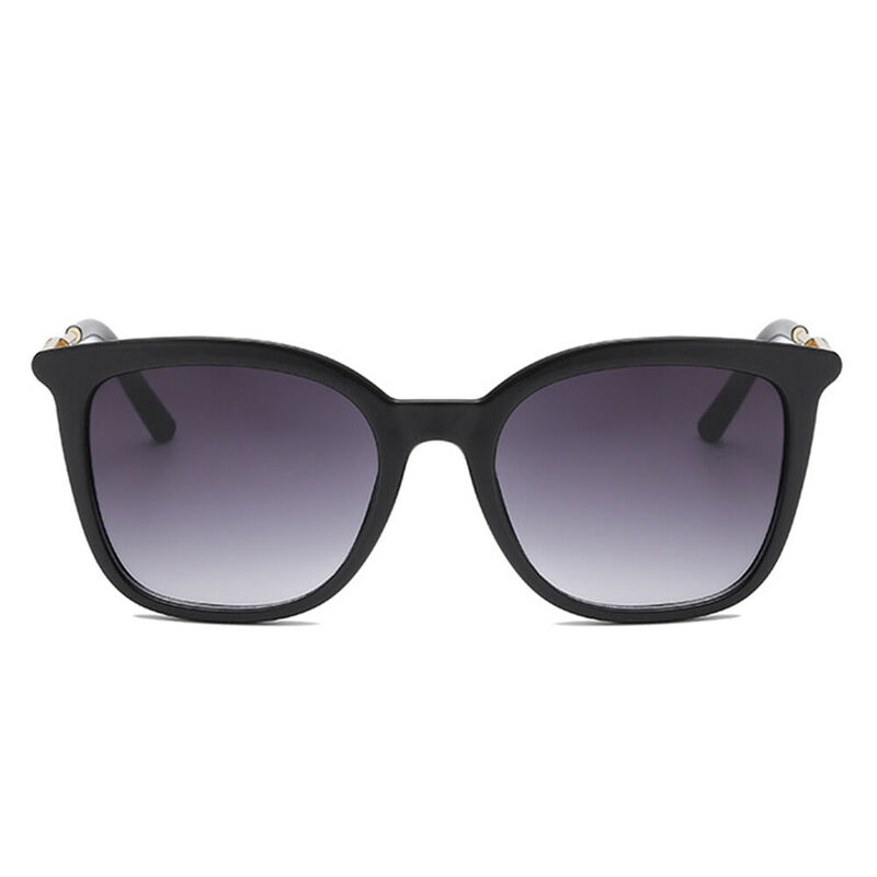 Parasol Square Black Sunglasses