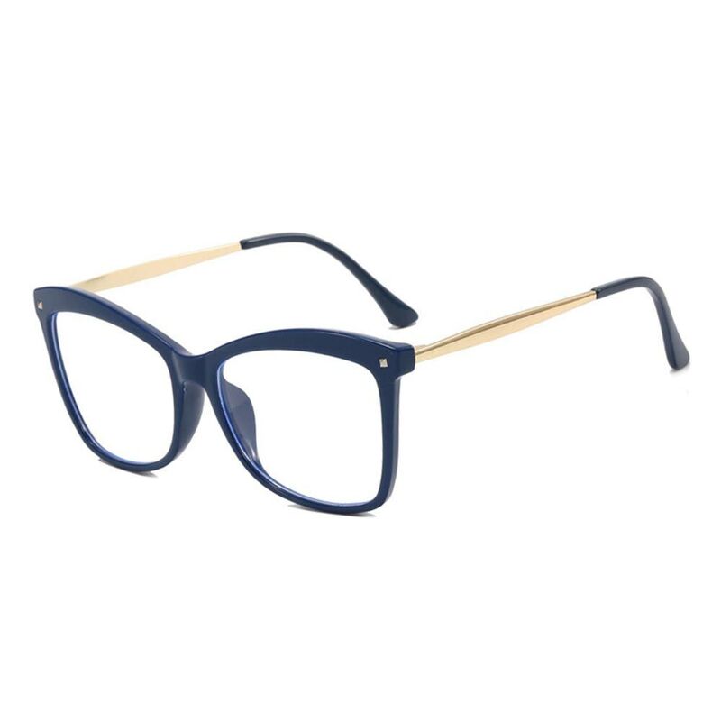 Adaire Cat Eye Blue Glasses