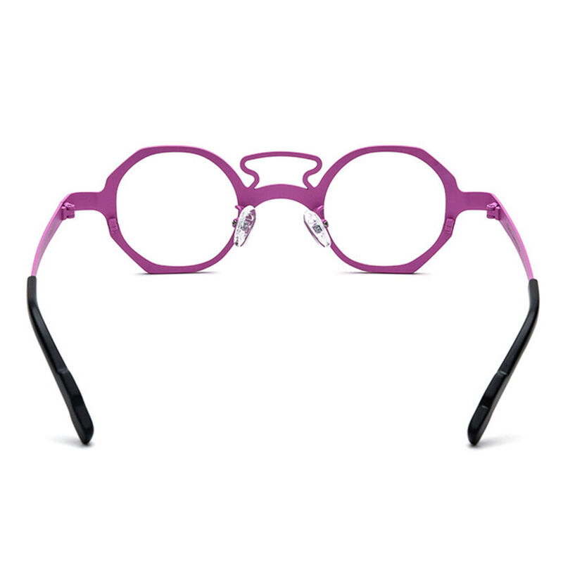 Matre Geometric Light Purple Glasses