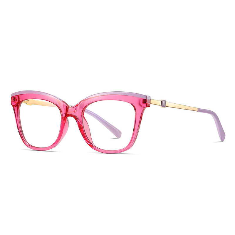 Eipstein Cat Eye Pink Glasses