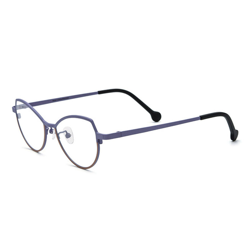 Newman Cat Eye Blue Glasses