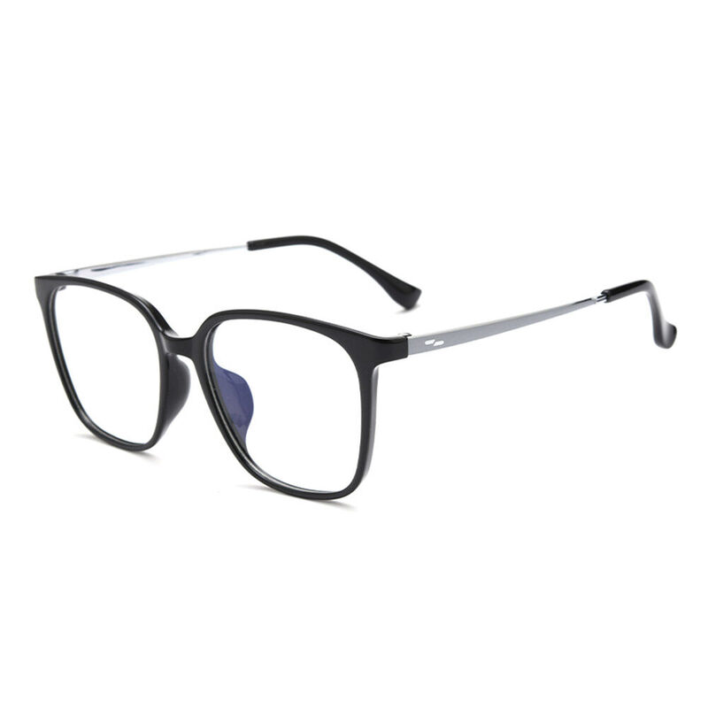 Conrad Square Black Glasses