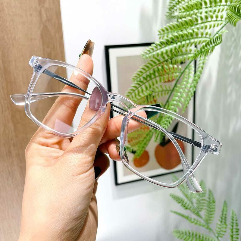 Macadam Square Clear Glasses
