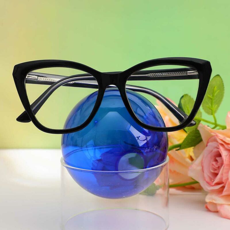 Occhiali da Vista Xenia Cat Eye Nero