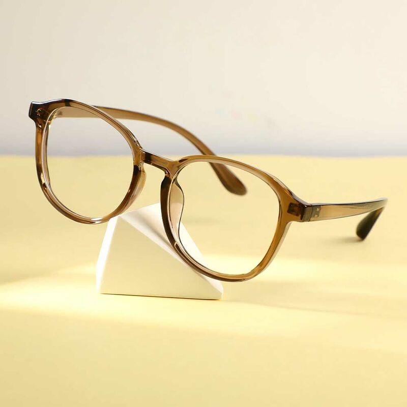 Lunettes de Vue Boyd Ronde Marron