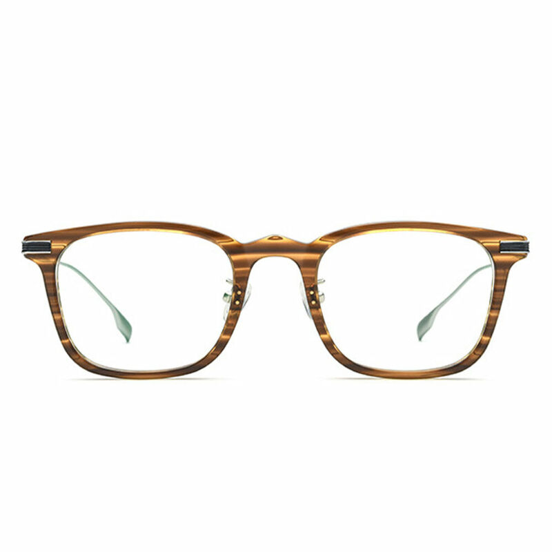 Carey Square Brown Glasses