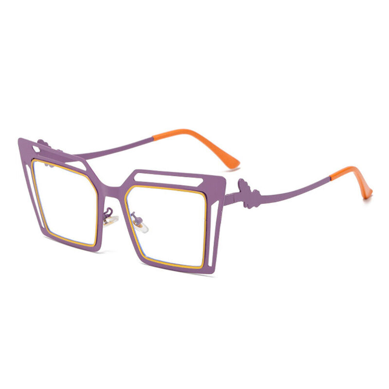 Trevelyan Cat Eye Purple Glasses