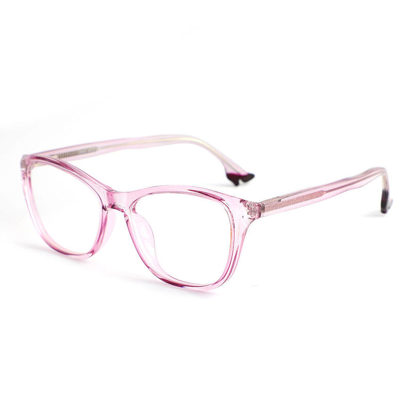 Evelyn Cat Eye Rosa Brille