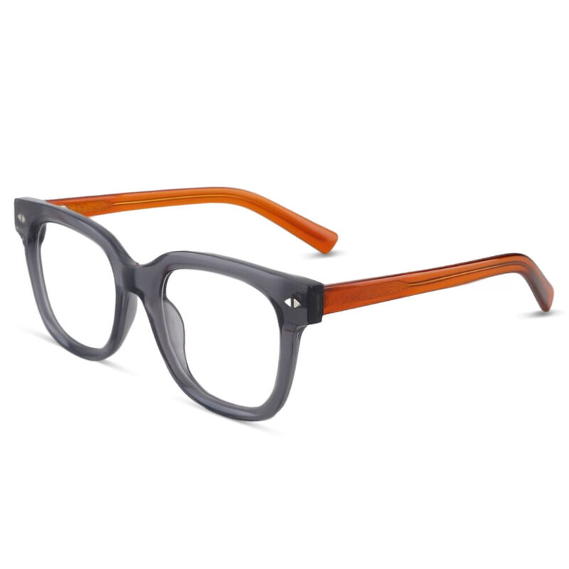 Radiance Square Gray Glasses