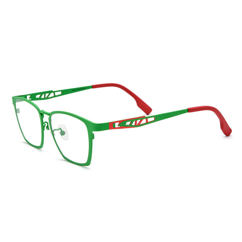 Occhiali da Vista  Baker Rettangolare Verde
