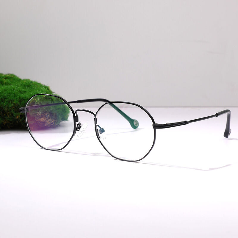 Herbert Geometric Black Glasses