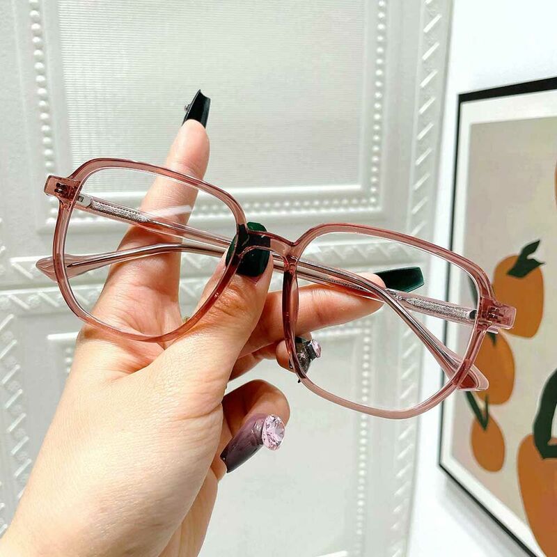 Ferdinand Square Pink Glasses