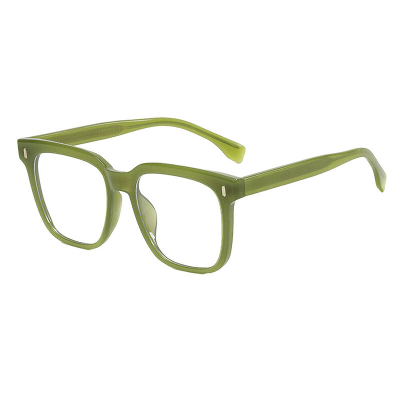 Griffith Square Green Glasses