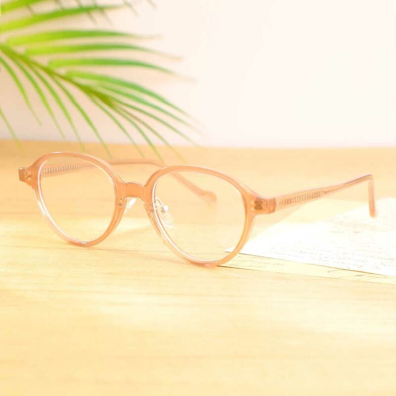 Nicholas Ovale Champagne Brille