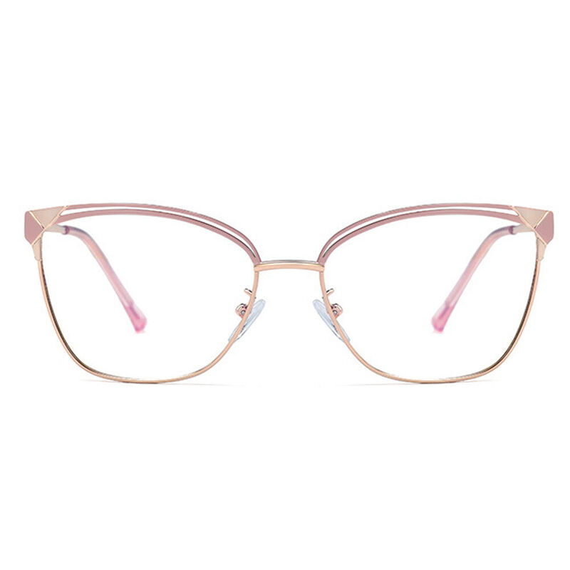Carry Cat Eye Pink Glasses