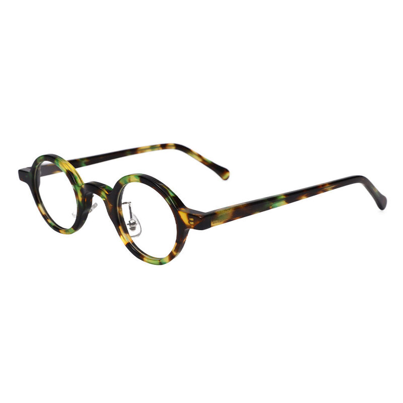 Aaro Round Tortoise Glasses