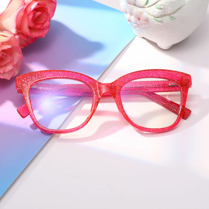 Brook Cat Eye Rosa Brille