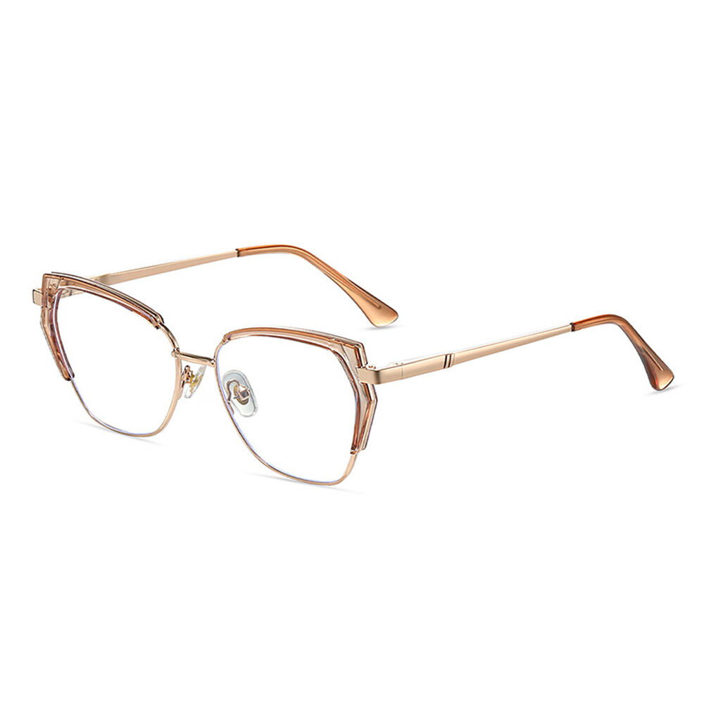 Beardd Cat Eye Champagne Brille