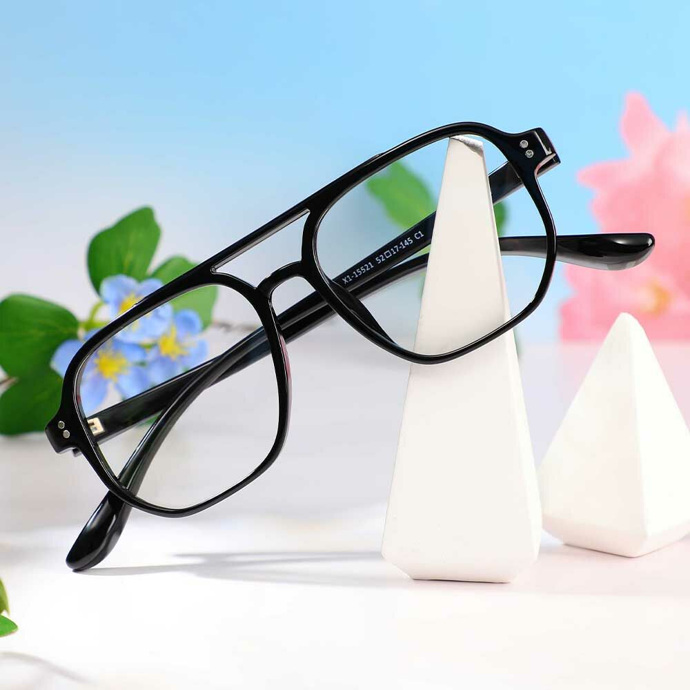 Gordon Pilote Schwarze Brille