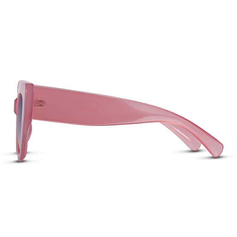 Honeymoon Cat Eye Pink/Grey Gradient Sunglasses