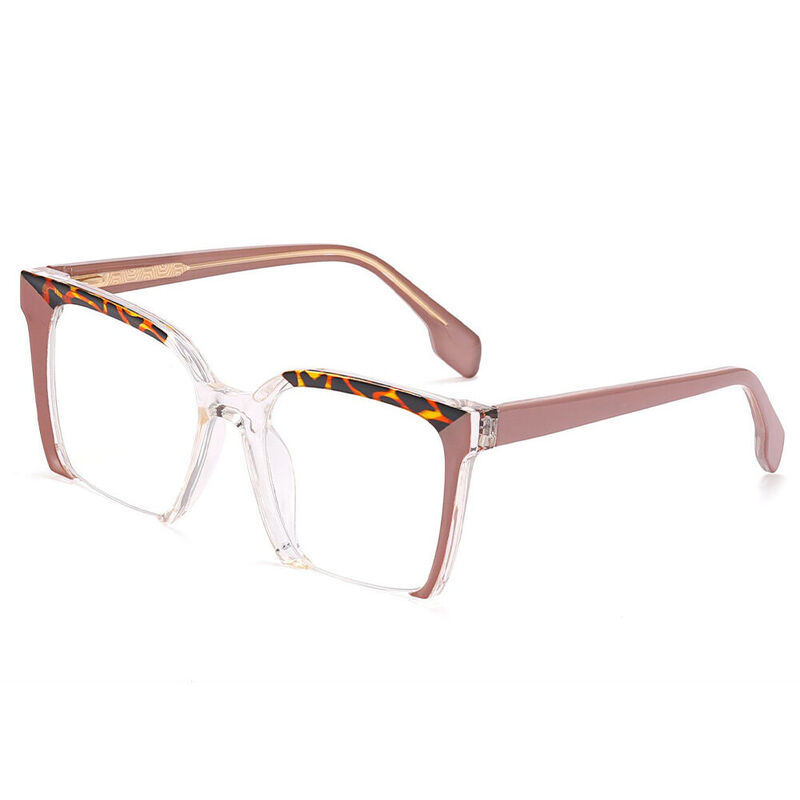 Damyan Square Brown Glasses