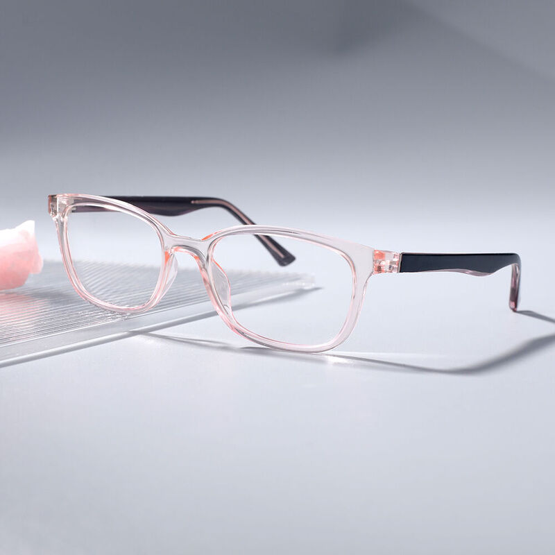 Cherry Oval Pink Glasses