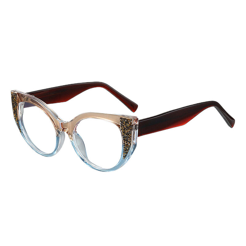 Clau Cat Eye Gray Glasses