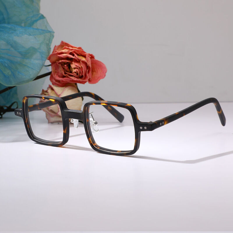 Marjory Square Tortoise Glasses