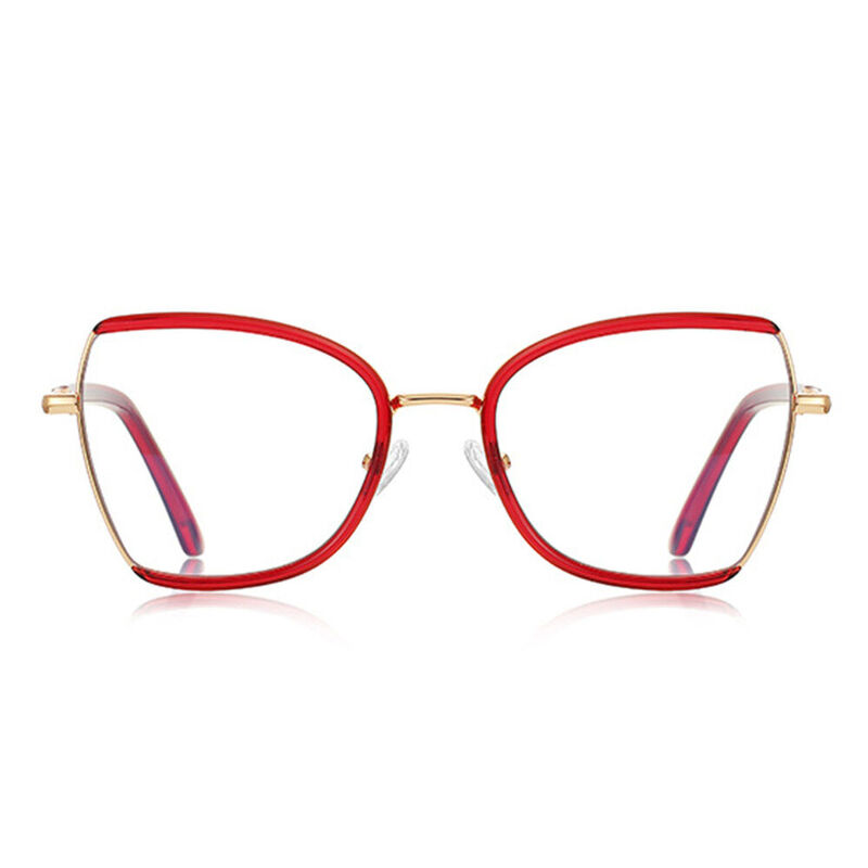 Novia Cat Eye Rote Brillen