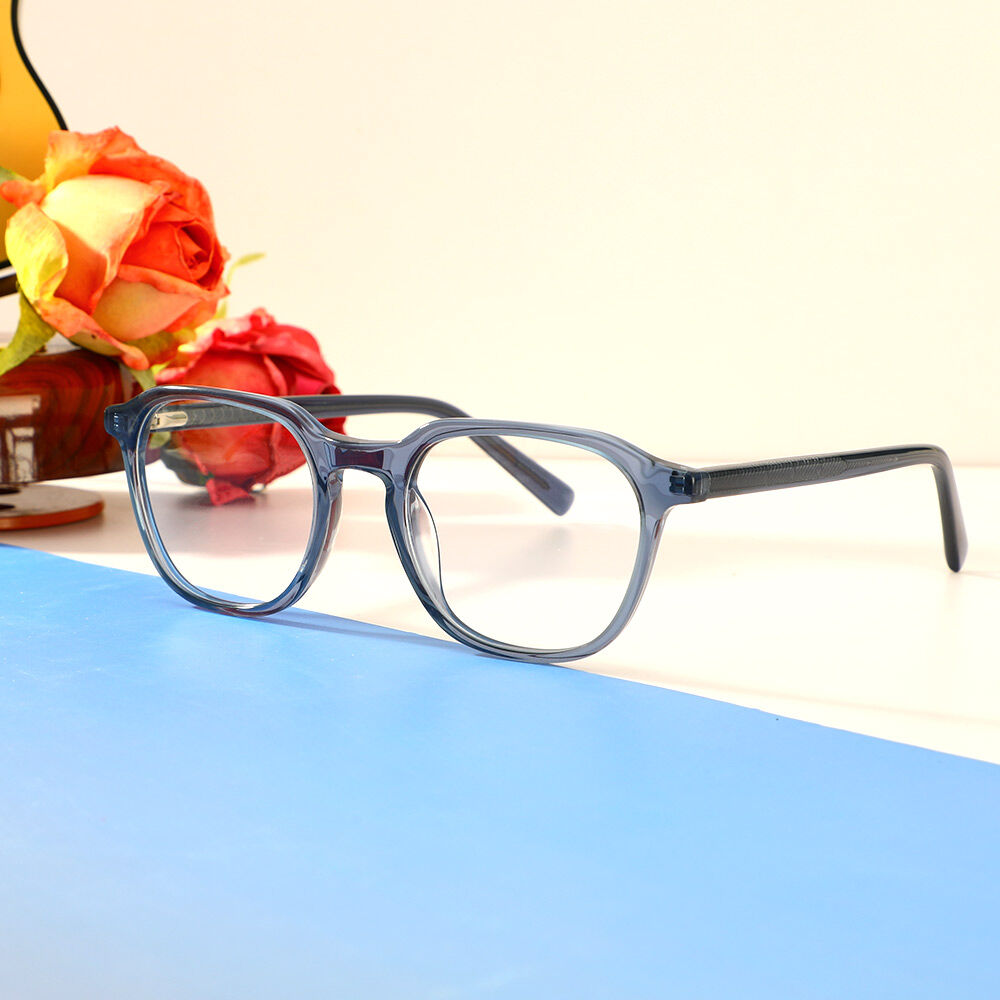 Lunettes de Vue Bertha Carré Bleu