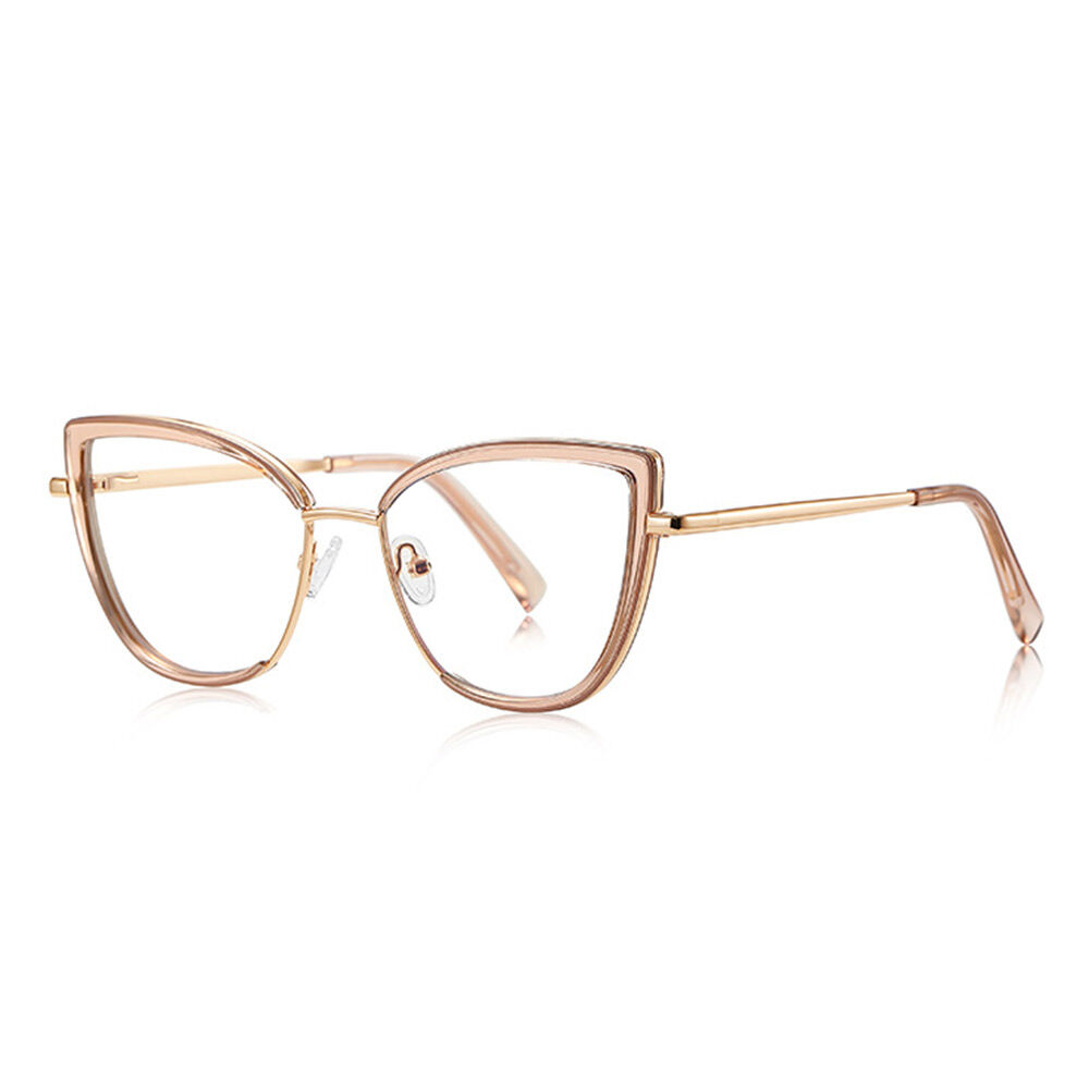Alva Cat Eye Rosa Brillen