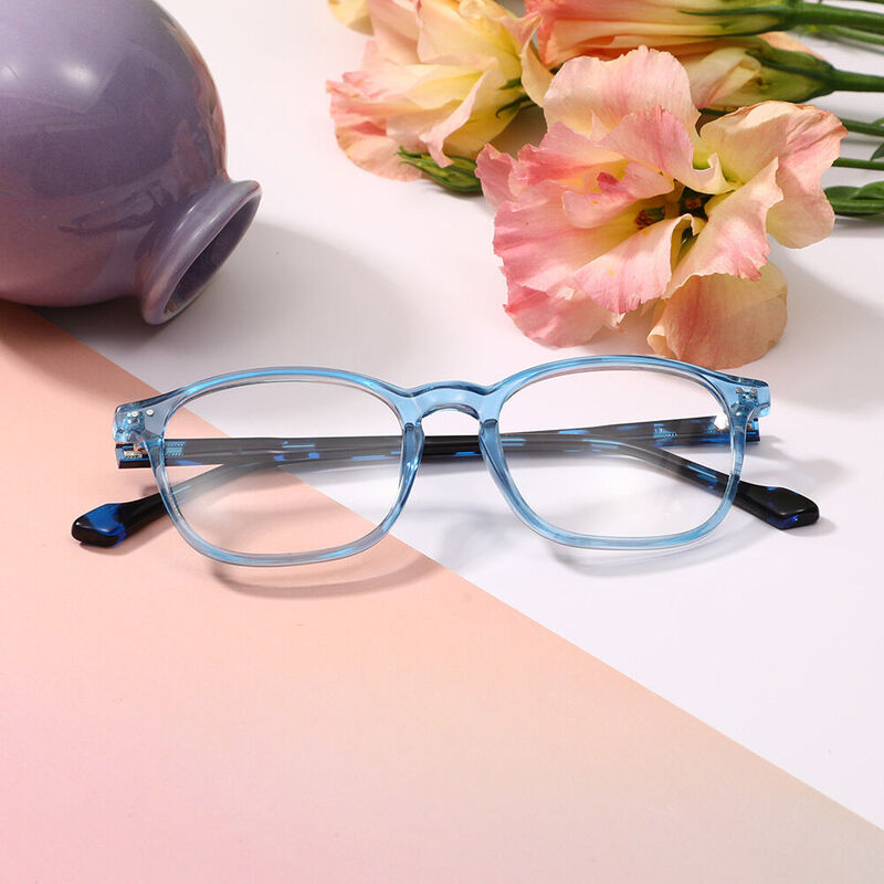 Susiap Square Blue Glasses