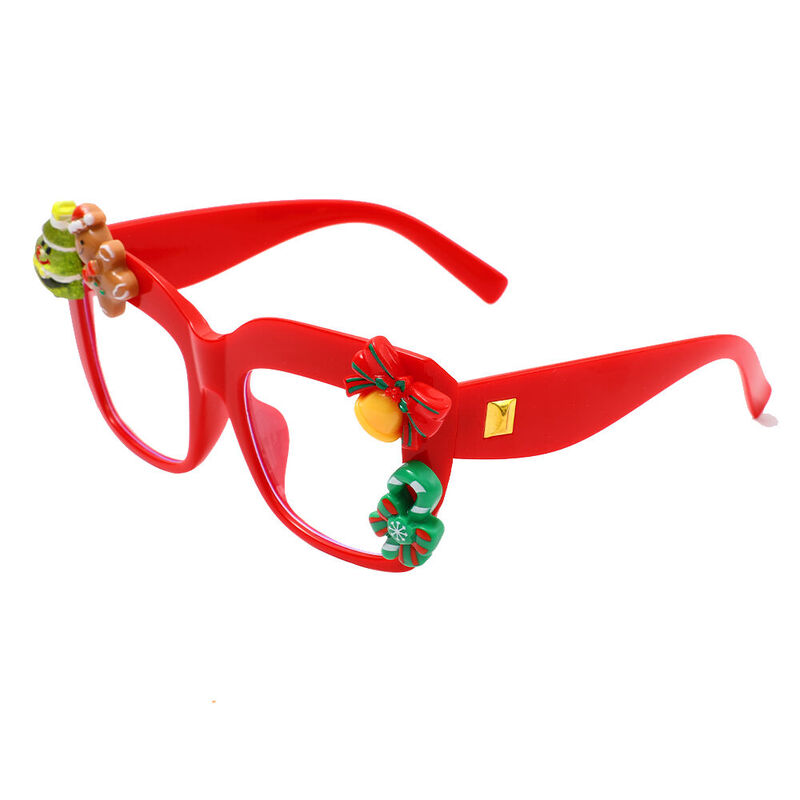 Terri Cat Eye  Christmas Tree Glasses