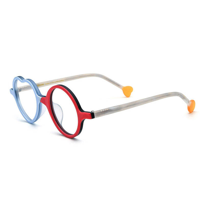 Jeremy Runde Rote Brille