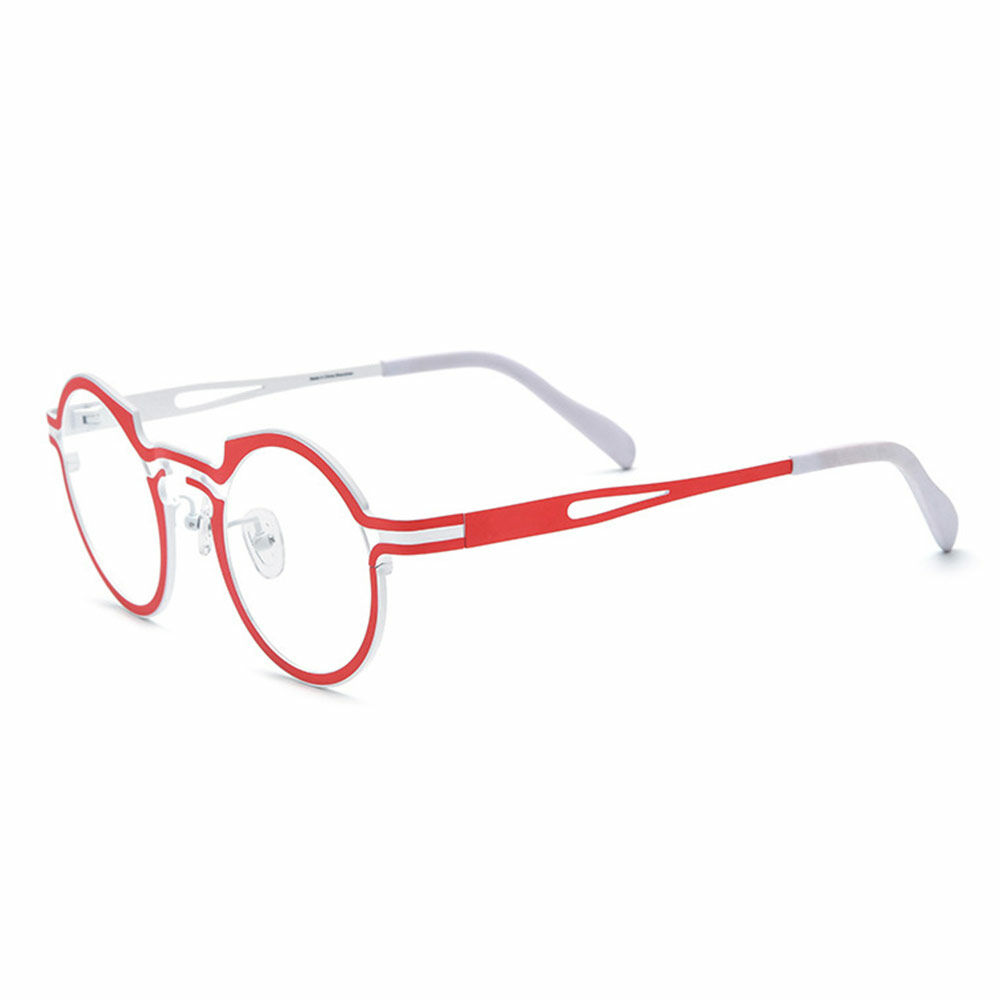 Macadam Round Red Glasses