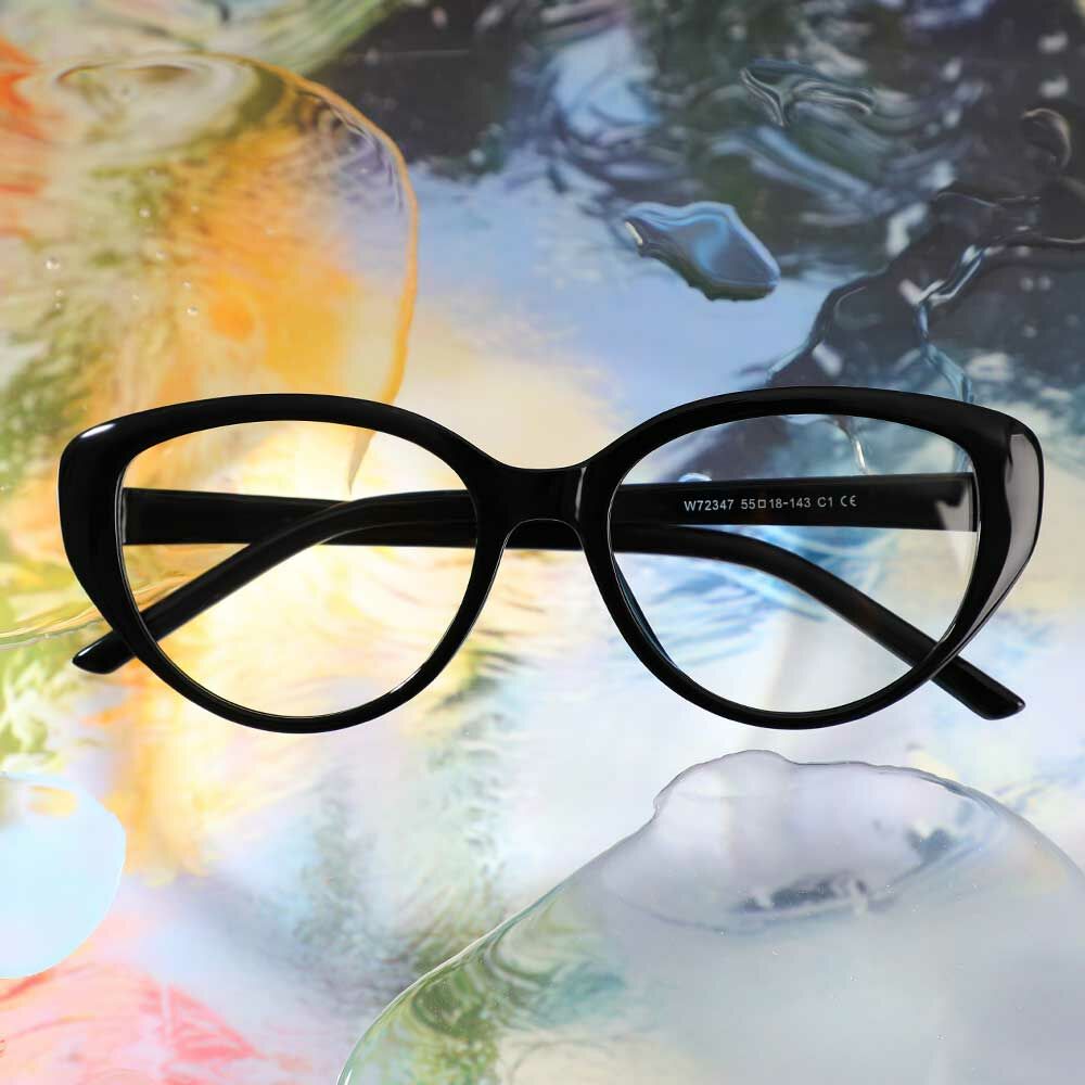 Lunettes de Vue Audrey Cat Eye Noir