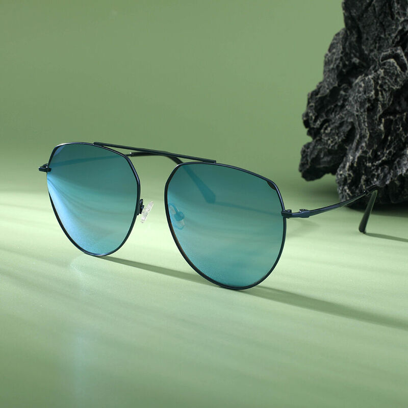 Cliff Aviator Blue Sunglasses