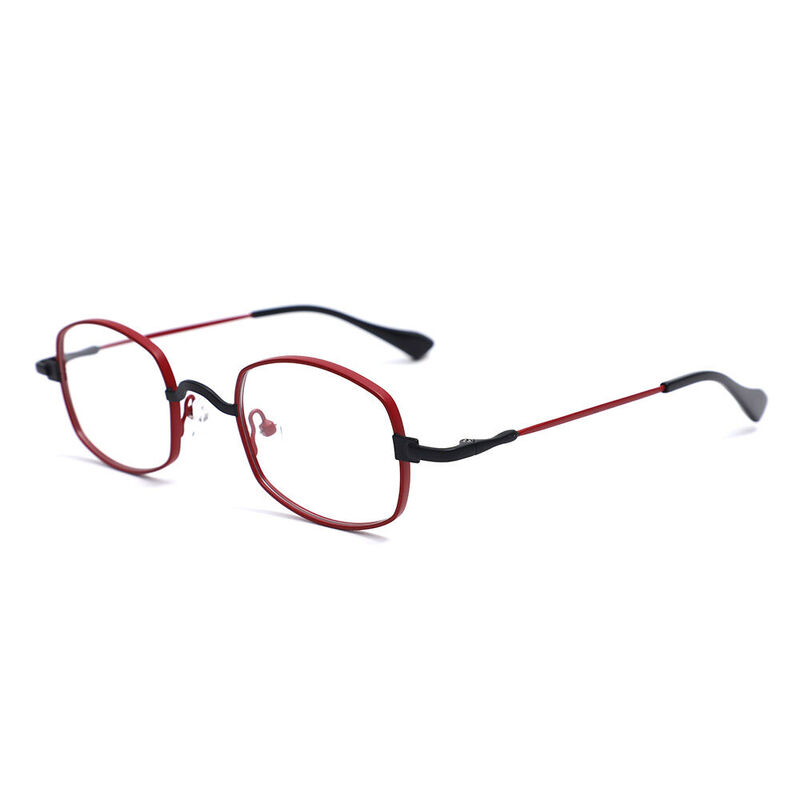 Octave Square Red Glasses