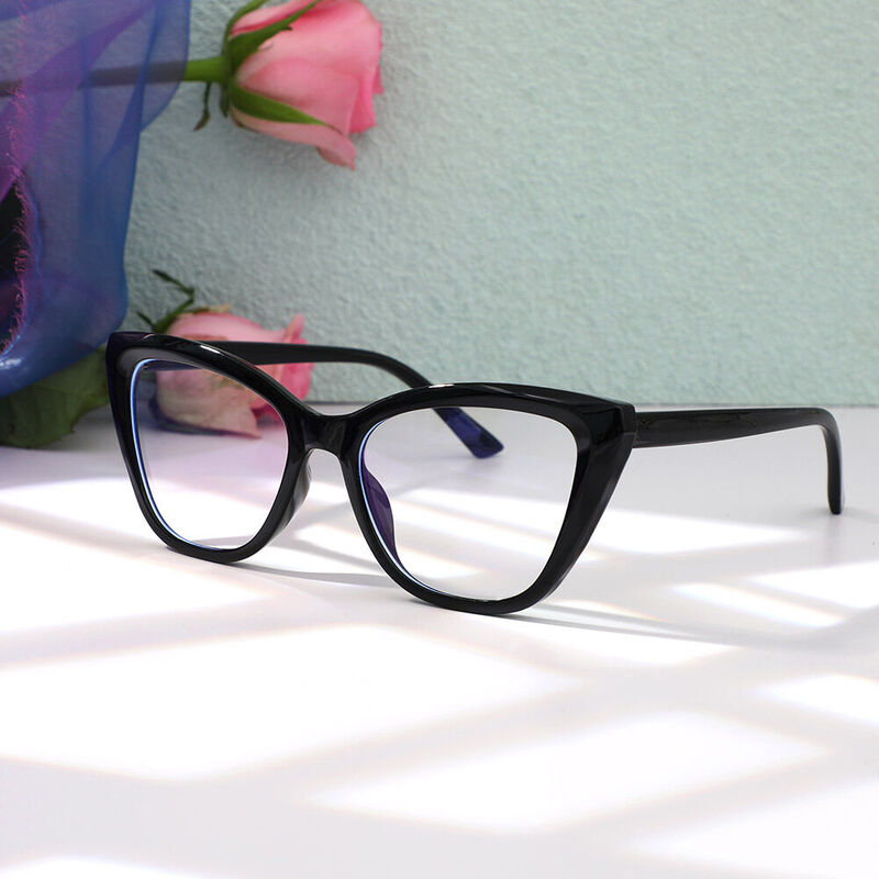 Rapha Cat Eye Black Glasses