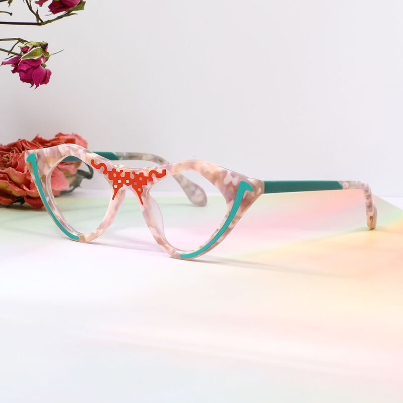 Occhiali da Vista Clapham Cat Eye Rosa
