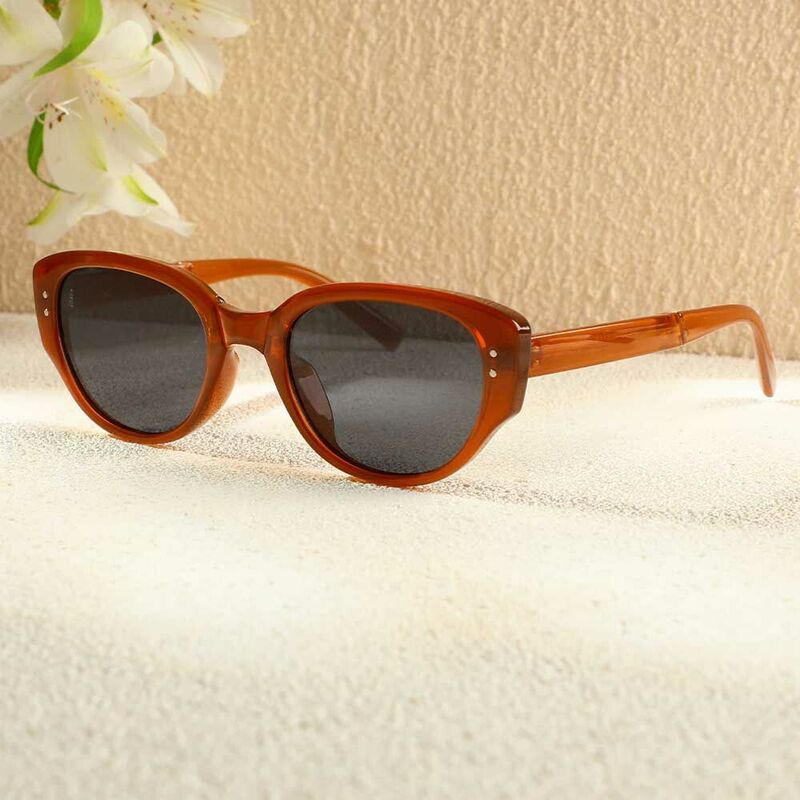 Lunettes de Soleil Lorraine Cat Eye Gris