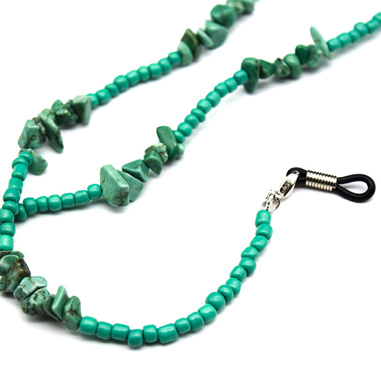 Bernadette Turquoise Charm Eyeglass Chain