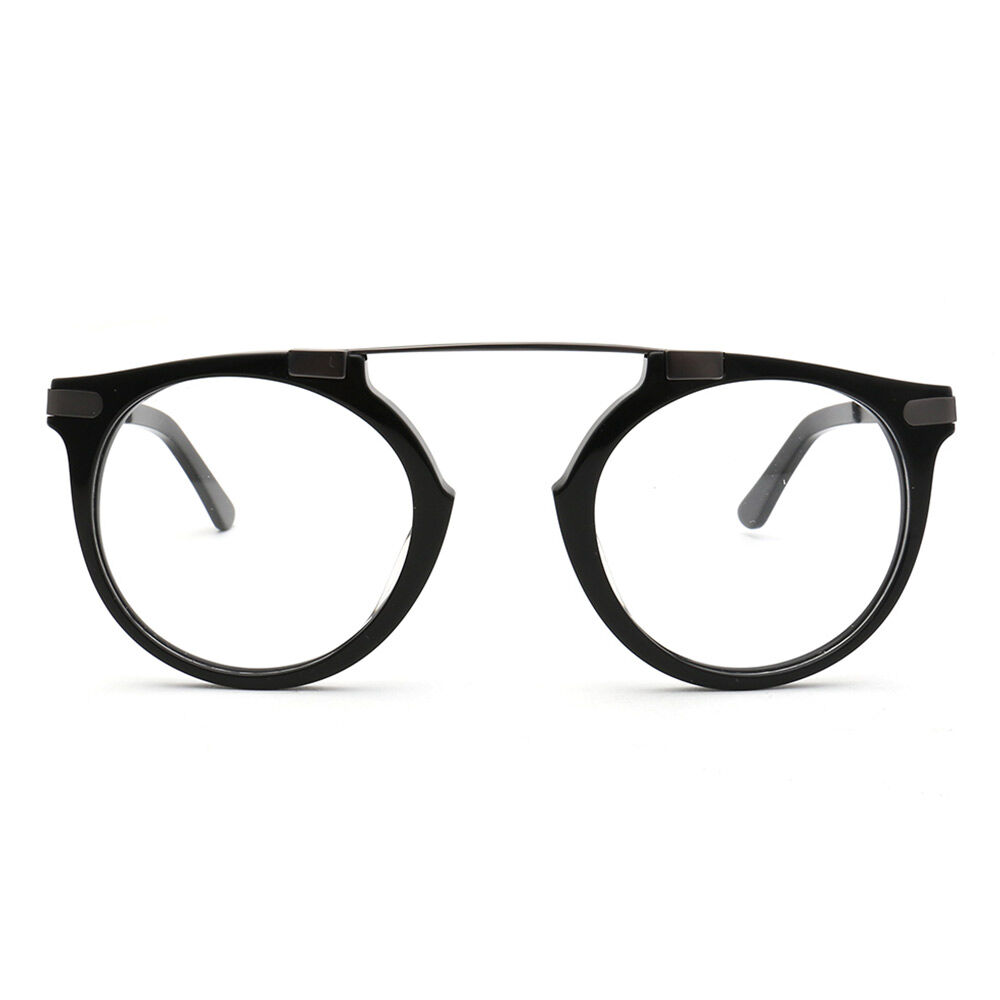 Chestert Aviator Black Glasses